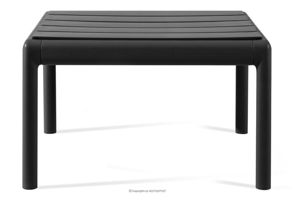 MITTU Zestaw mebli ogrodowych polipropylen sofa, 2x krzesło, stolik kawowy antracytowy/szary antracytowy/szary - zdjęcie 16