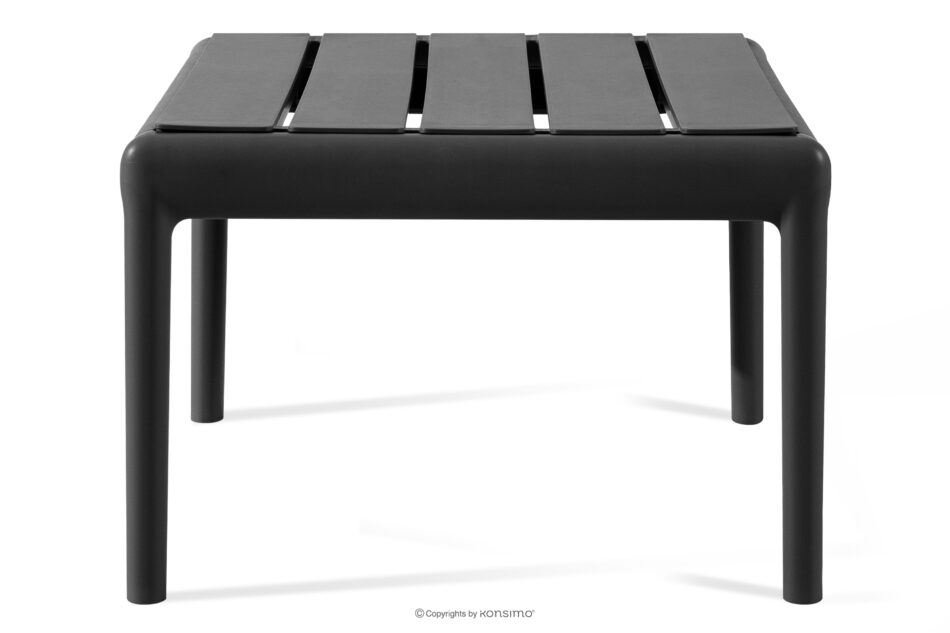 MITTU Zestaw mebli ogrodowych polipropylen sofa, 2x krzesło, stolik kawowy antracytowy/szary antracytowy/szary - zdjęcie 18