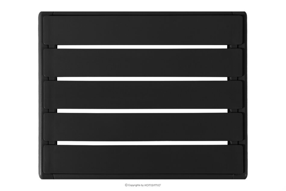 MITTU Zestaw mebli ogrodowych polipropylen 2x sofa, 2x krzesło, stolik kawowy antracytowy/szary antracytowy/szary - zdjęcie 19