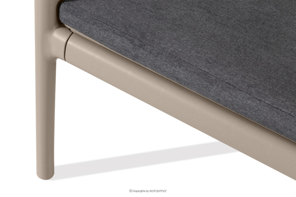 MITTU Zestaw mebli ogrodowych polipropylen 2x sofa, 2x krzesło, stolik kawowy beżowy/brązowy beżowy/brązowy - zdjęcie 15