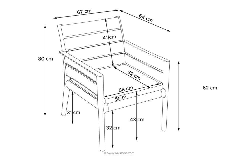 MITTU Zestaw mebli ogrodowych polipropylen 2x sofa, 2x krzesło, stolik kawowy antracytowy/szary antracytowy/szary - zdjęcie 33