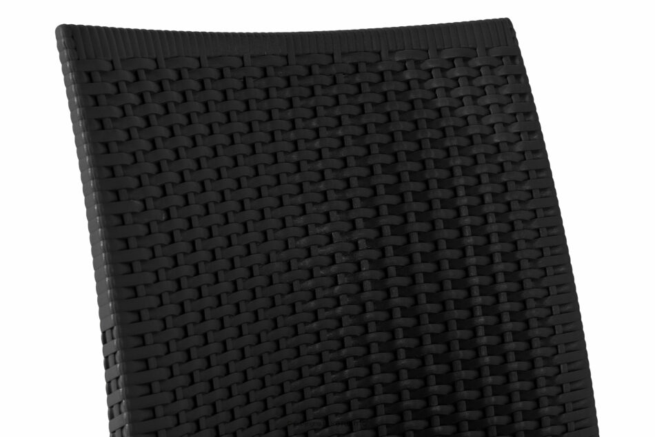 ETULI Nowoczesne krzesło ogrodowe z polipropylenu 2 szt. antracytowy antracytowy - zdjęcie 9