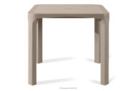 Stół ogrodowy z polipropylenu 80 x 80 beżowy