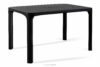 LEOPSI Stół ogrodowy z polipropylenu 120 x 80 antracytowy antracytowy - zdjęcie 3