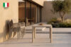 LEOPSI Stół z krzesłami na taras z polipropylenu beżowy beżowy - zdjęcie 30