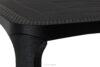 LEOPSI Stół z krzesłami 6 szt. na ogród z polipropylenu antracytowy antracytowy - zdjęcie 30