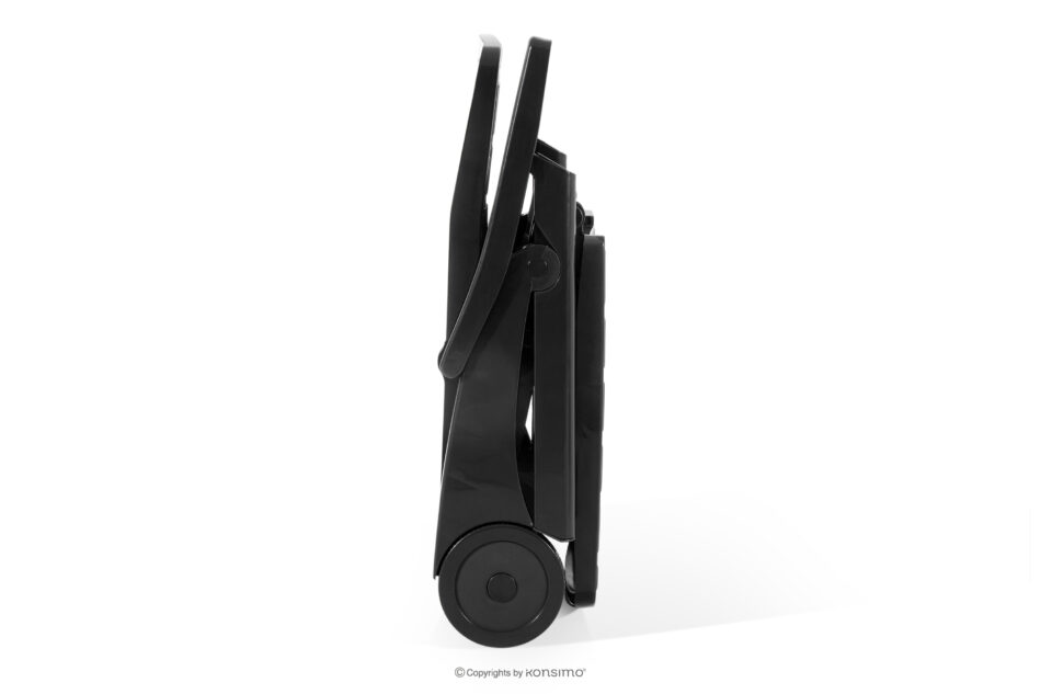 TIDIA Leżak do hotelu z regulacją oparcia antracytowy antracytowy - zdjęcie 17