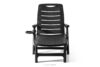 TIDIA Leżak ogrodowy z regulacją oparcia 2 szt. antracytowy antracytowy - zdjęcie 3