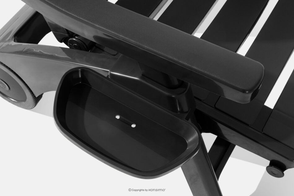 TIDIA Leżak ogrodowy z regulacją oparcia 2 szt. antracytowy antracytowy - zdjęcie 16