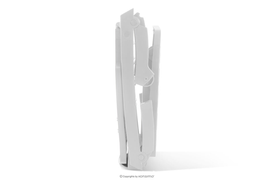 BURRA Leżak na plażę regulowany z uchwytem na napoje biały biały - zdjęcie 18