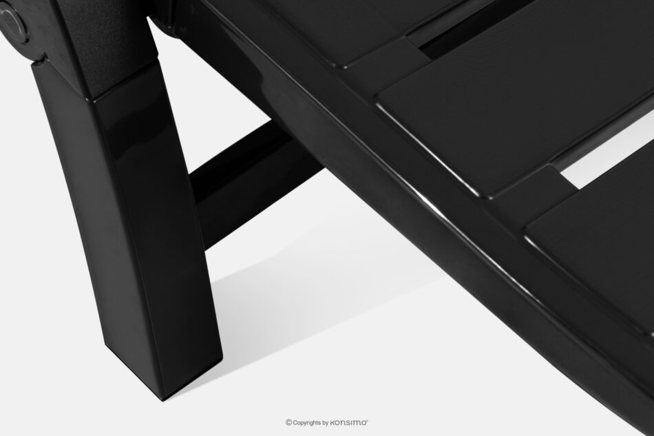 BURRA Leżak ogrodowy regulowany z uchwytem na napoje 2 szt. antracytowy antracytowy - zdjęcie 12