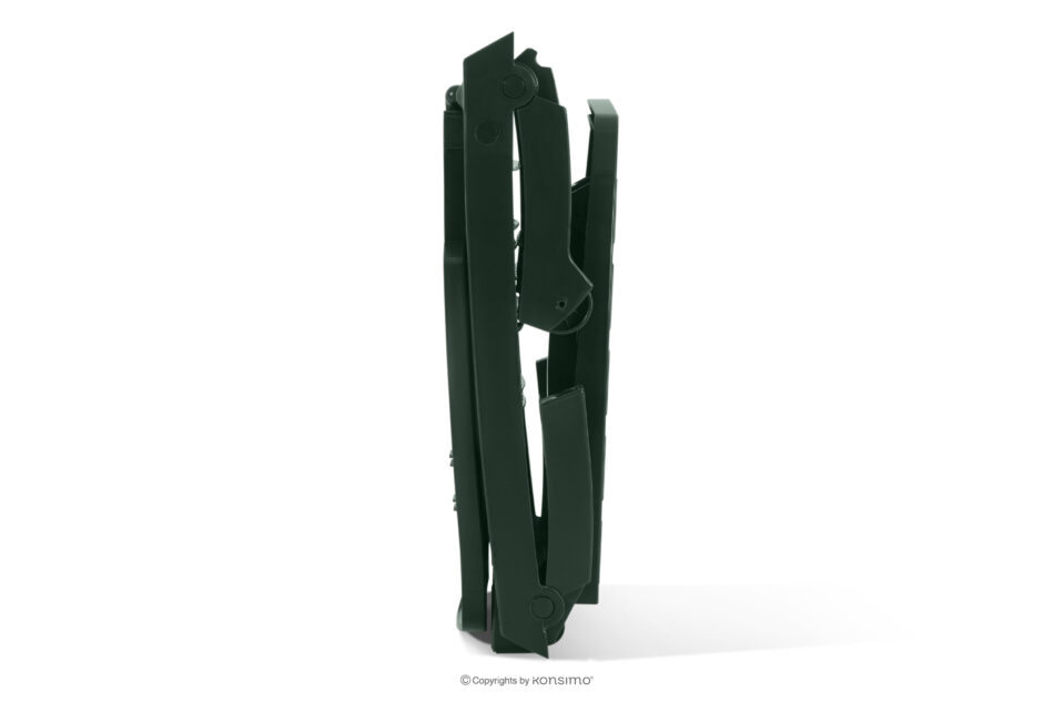 BURRA Leżak ogrodowy regulowany z uchwytem na napoje 2 szt. ciemny zielony ciemny zielony - zdjęcie 18