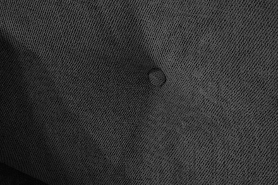HELLA Pikowana sofa trzyosobowa z funkcją spania w tkaninie plecionej antracytowy antracytowy - zdjęcie 10