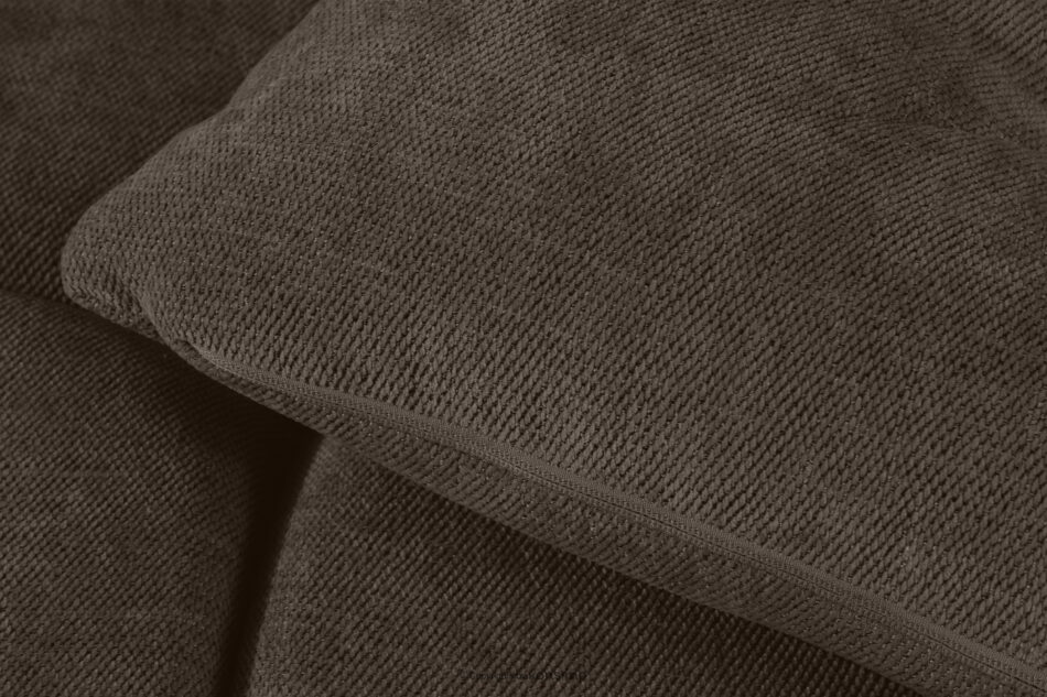 HELLA Pikowana sofa trzyosobowa z funkcją spania w tkaninie plecionej chłodny brązowy chłodny brązowy - zdjęcie 8