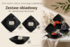 EPIRI Zestaw obiadowy, 6 os. (18el) czarny - zdjęcie 9