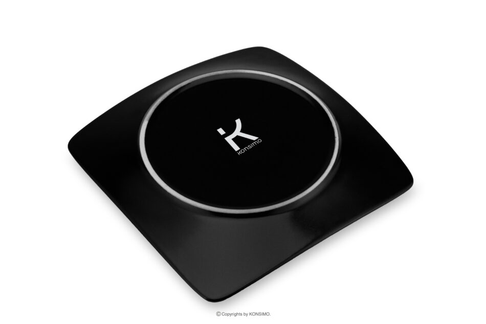 EPIRI Talerz deserowy czarny matowy czarny matowy - zdjęcie 5