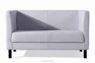 Sofa do poczekalni ekoskóra szara