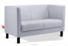 ESPECTO Sofa do poczekalni ekoskóra szara szary - zdjęcie 3