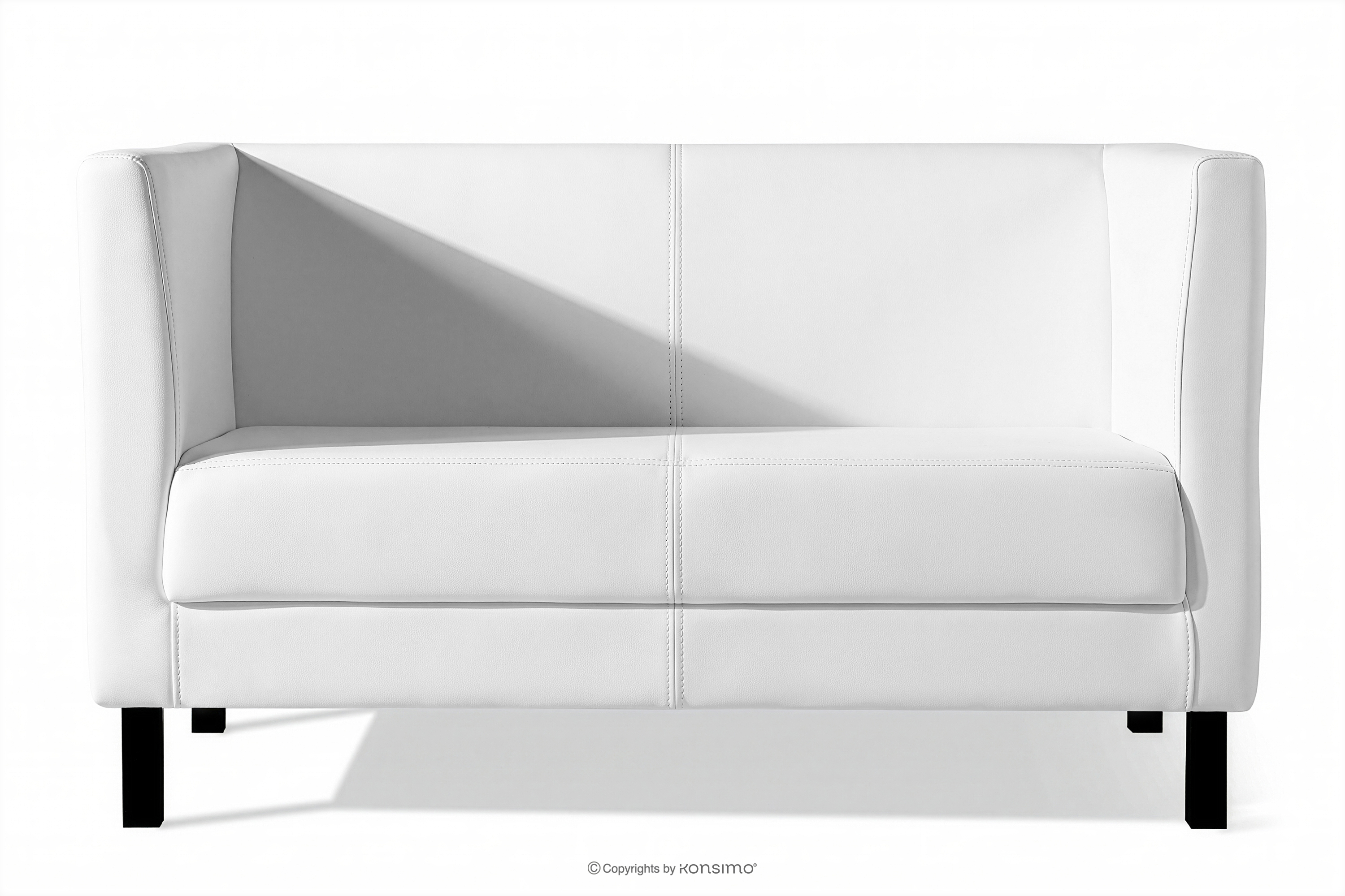 Sofa do poczekalni ekoskóra biała