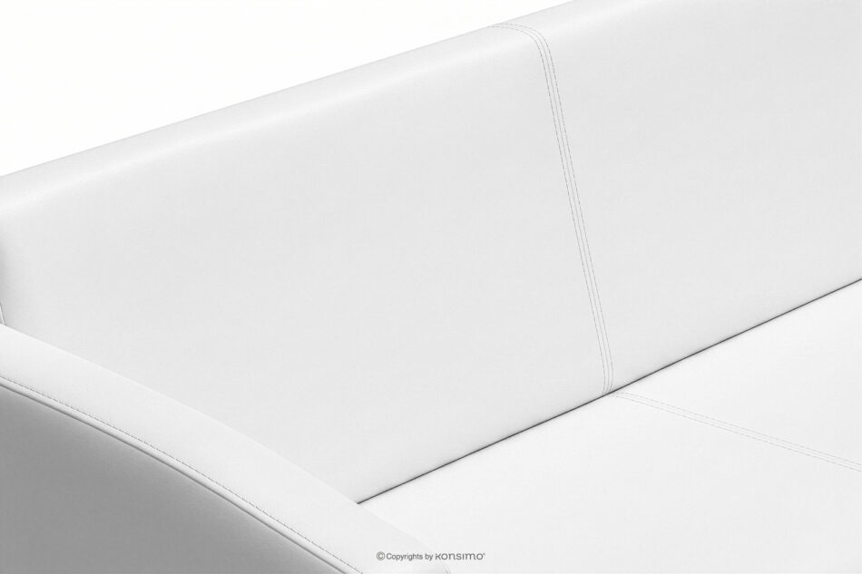 ESPECTO Sofa do poczekalni ekoskóra biała biały - zdjęcie 5