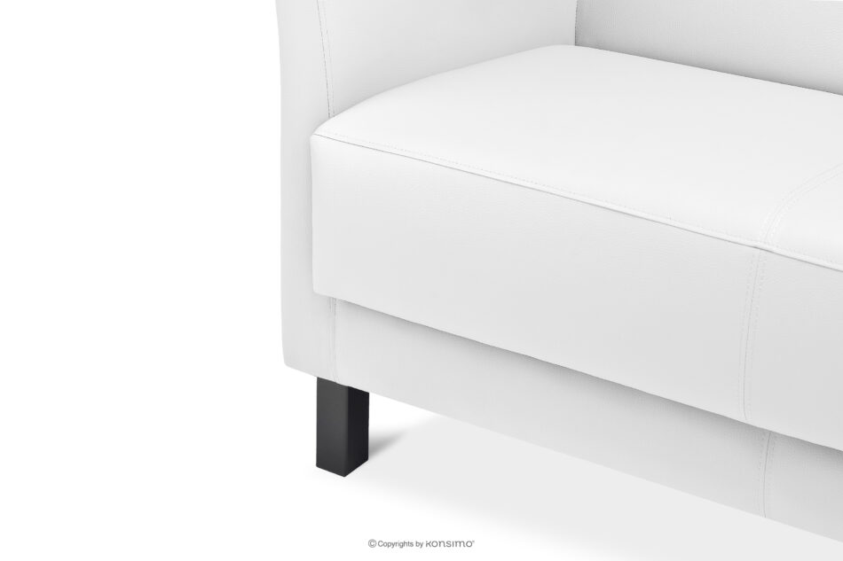 ESPECTO Sofa do poczekalni ekoskóra biała biały - zdjęcie 8