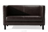 Sofa do poczekalni ekoskóra brązowa