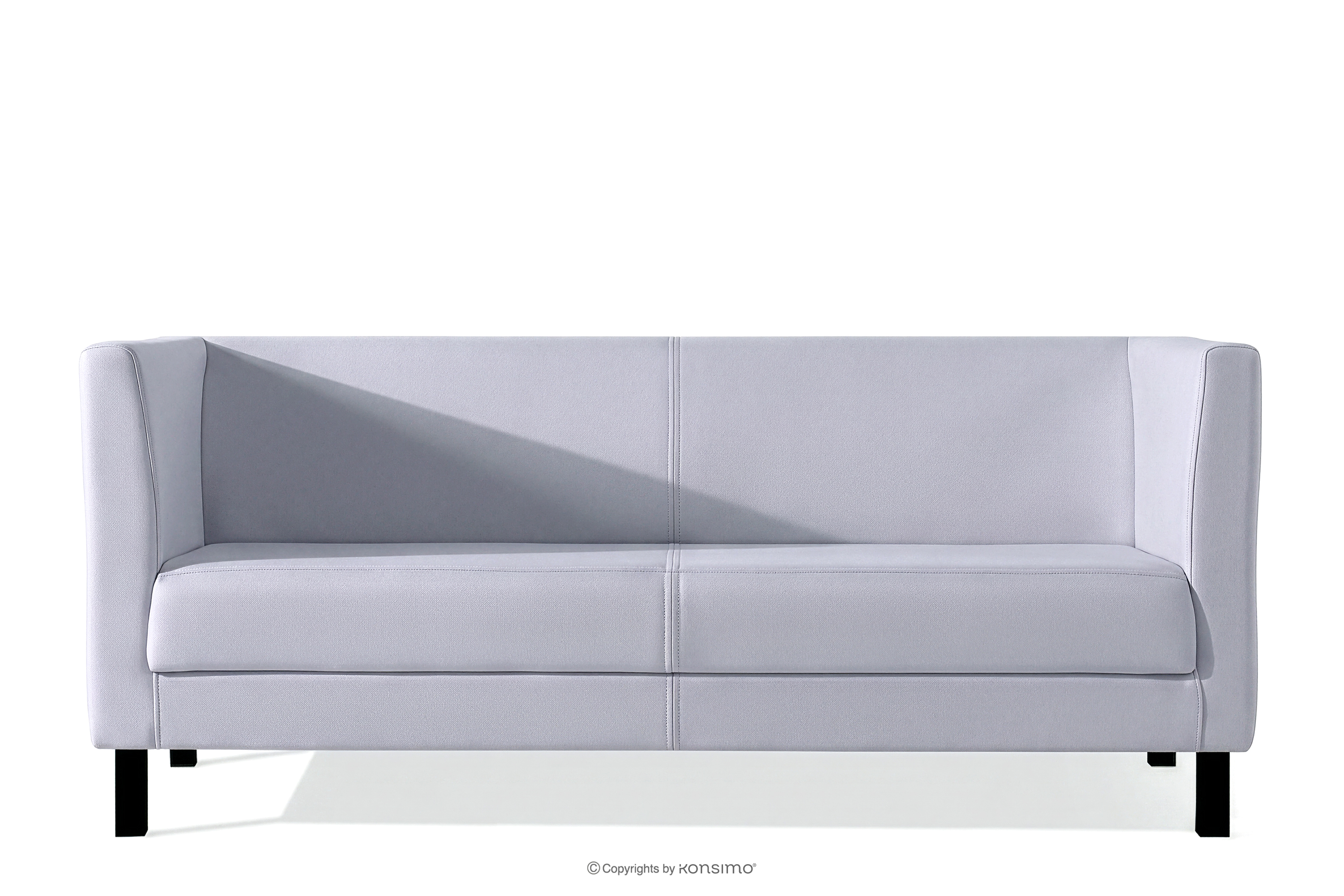Sofa 3 osobowa do gabinetu szary