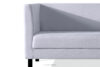 ESPECTO Sofa 3 osobowa do gabinetu szary szary - zdjęcie 7
