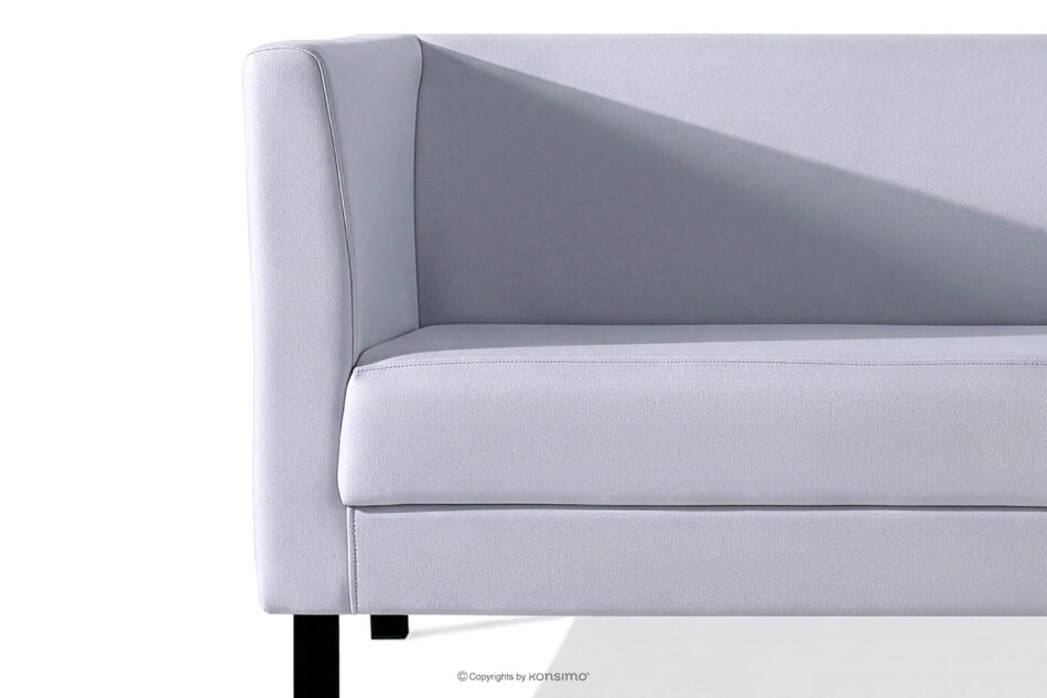 ESPECTO Sofa 3 osobowa do gabinetu szary szary - zdjęcie 6