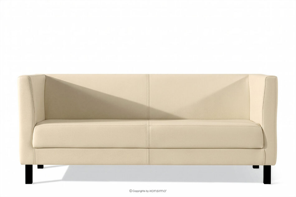 ESPECTO Sofa 3 osobowa do gabinetu kremowy kremowy - zdjęcie 0