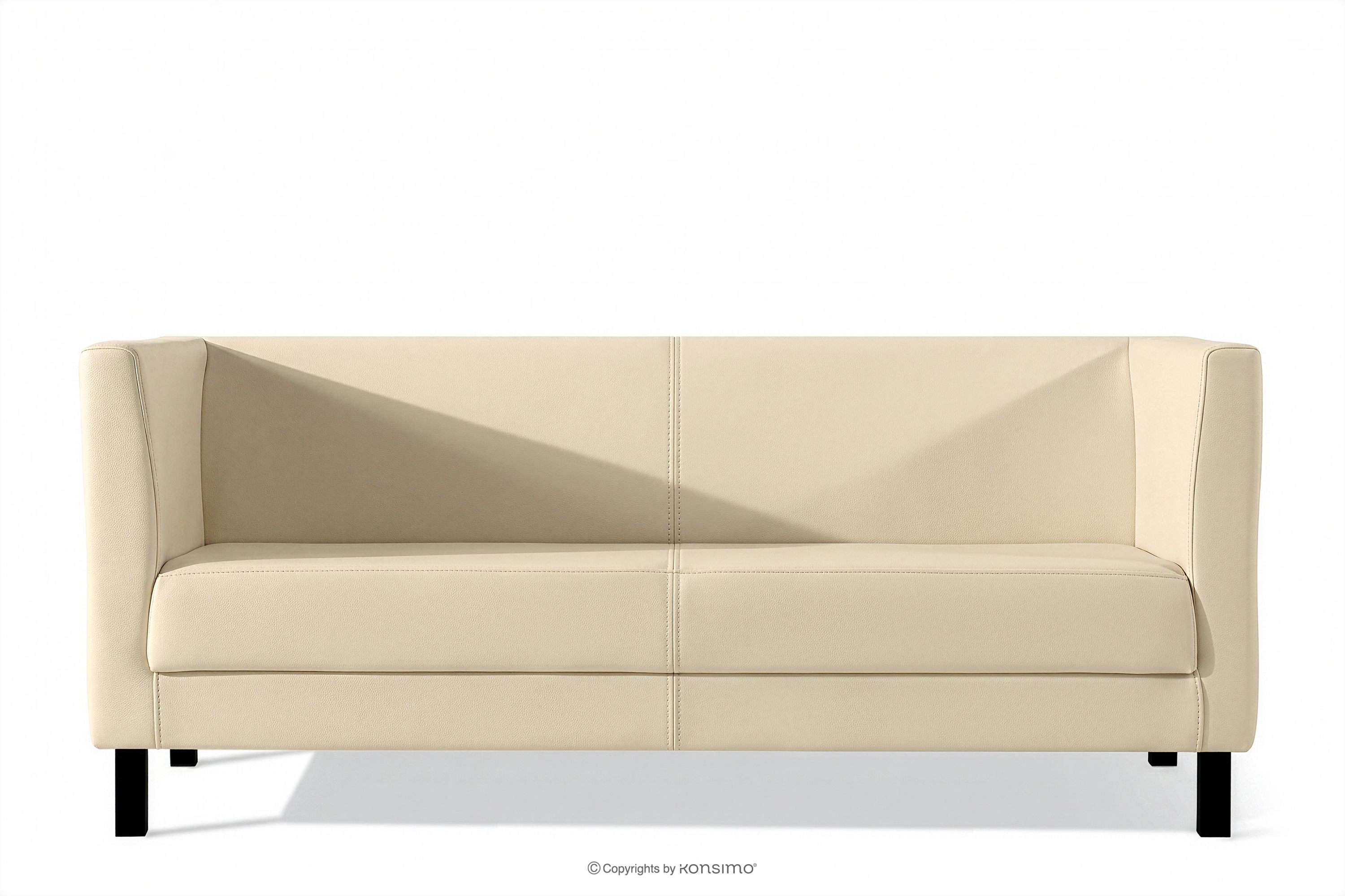Sofa 3 osobowa do gabinetu kremowy ESPECTO
