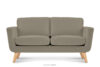 TAGIO Beżowa skandynawska sofa 2 osobowa beżowy - zdjęcie 1