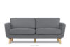 TAGIO Szara skandynawska sofa 3 osobowa szary - zdjęcie 1