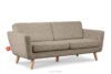 TAGIO Skandynawska sofa 3 osobowa w tkaninie baranek brązowa brązowy - zdjęcie 3