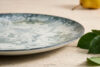 FINGO Talerz obiadowy z porcelany zieleń boho wielokolorowy - zdjęcie 8