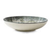 Talerz głęboki z porcelany zieleń boho