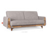 GUSTAVO Sofa trzyosobowa w tkaninie baranek popielata popielaty - zdjęcie 3