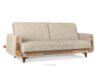 GUSTAVO Sofa trzyosobowa w tkaninie baranek kremowa kremowy - zdjęcie 3