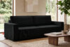 NAPI Sofa 3 rozkładana sztruks czarny czarny - zdjęcie 25