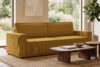 NAPI Sofa 3 rozkładana sztruks żółta żółty - zdjęcie 22