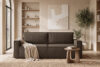 NAPI Sofa 3 rozkładana sztruks brązowa brązowy - zdjęcie 27