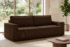 NAPI Sofa 3 rozkładana sztruks ciemny brązowy ciemny brązowy - zdjęcie 25