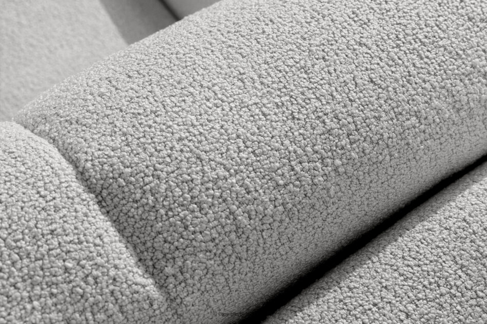 BALU Sofa trzyosobowa z funkcją spania na stelażu włoskim w stylu japandi jasny szary jasny szary - zdjęcie 9