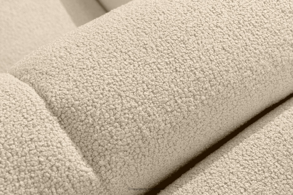 BALU Sofa trzyosobowa z funkcją spania na stelażu włoskim w stylu japandi jasny beżowy jasny beżowy - zdjęcie 9