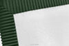 STRIX PRO Łóżko kontynentalne twarde 140 cm podwójny materac + topper Visco tkanina sztruks ciemny zielony ciemny zielony - zdjęcie 9