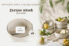 SALVA Miska w stylu nordyckim 6 szt. szary/piaskowy/beżowy szary/piaskowy/beżowy - zdjęcie 7
